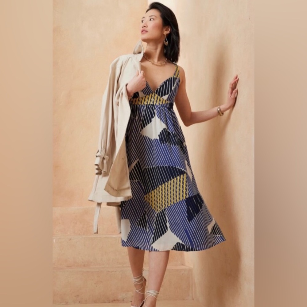 EUC Banana Republic outlet midi sundress